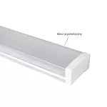 LIMEA PRISMATICA  1200mm 40W NW 230V 100st IP44 IK10 1200x110x60mm 5 lat gw.