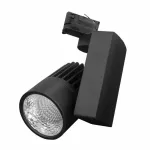 EOS Reflektor LED 37W 840 38D 3F czarny 4900lm Projektor do szynoprzewodu lub bazy sufitowej LUMIQON
