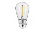 ŹRÓDŁO ŚWIATŁA LED, FILAMENT, S14, 4000K, E27, 0,5W, AC220-240V, 360°, 50lm, 5mA