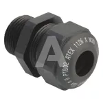 Dławnica poliamidowa czarna EXePG9 zakr.dławienia fi4,5-6mm,dł.gwin.12mm