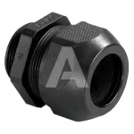 Dławnica poliamidowa czarna SYNTEC PG42 fi28,0-38,0mm dł.gwintu 15mm