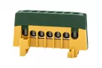 Listwa ochronna ZPI 7-modułowa 7x16mm2 - żółto/zielona IP20