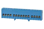 Listwa ochronna 15-modułowa 15x16mm² - niebieska IP20