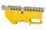 Listwa ochronna 11-modułowa 11x16mm², 1x35mm² - żółta