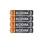 Baterie Kodak XTRALIFE Alkaline AAA LR03, 4szt. folia