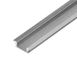 Profil aluminiowy do taśm LED, 2000 x 24,5 x 6,85 mm, wpuszczany w karton gips, srebrny