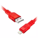 Kabel USB-A - Lightning eXc WHIPPY Pro, 2M (12W, szybkie ładowanie), kolor mix neonowy