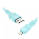 Kabel USB-A - Lightning eXc WHIPPY Pro, 2M (12W, szybkie ładowanie), kolor mix pastelowy