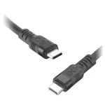 Kabel USB-C - USB-C eXc WHIPPY Pro, 0.9M (100W, szybkie ładowanie), kolor mix pastelowy