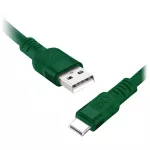 Kabel USB-A - USB-C eXc WHIPPY Pro, 0.9M (60W, szybkie ładowanie), kolor mix ciemny