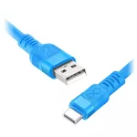 Kabel USB-A - USB-C eXc WHIPPY Pro, 0.9M (60W, szybkie ładowanie), kolor mix pastelowy