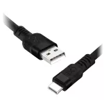 Kabel USB-A - USB-C eXc WHIPPY Pro, 2M (60W, szybkie ładowanie), kolor mix ciemny