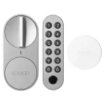 Nakładka na wkladkę smart lock TUYA , Czytnik linii papilarnych, Gateway BT/WiFi - Zestaw