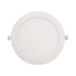 EURUS LED 18W, oprawa downlight, podtynkowa, okrągła, 1600lm, 4000K, biała, wbudowany zasilacz LED