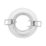 SUTRI RM ramka dekoracyjna oprawy punktowej, MR16/GU10 max 50W, okrągła, regulowana, biała