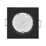 SUTRI SC ramka dekoracyjna oprawy punktowej, MR16/GU10 max 50W, kwadrat, stała, czarna