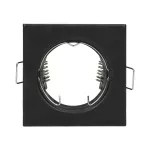 SUTRI SC ramka dekoracyjna oprawy punktowej, MR16/GU10 max 50W, kwadrat, stała, czarna