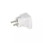 Adapter podróżny - World to EU, 250V/10A, biały