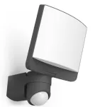 SUNSHINE Wall PIR Security Lights LUTEC sensor 1 head LED 5000K (Daylight) Dark Grey