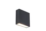 GEMINI XF Wall Down Architectural Modern Down Light LED 3000K (Warm White) Matt Black