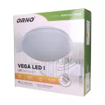 Plafon VEGA LED 1, 18W, 1260lm, 4000K, IP20, PMMA