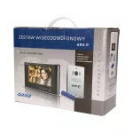 Zestaw wideodomofonowy bezsłuchawkowy, kolor, LCD 7", z czytnikiem breloków zbliżeniowych, podtynkowy, ARX P