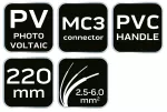 Szczypce do zaciskania konektorów fotowoltaicznych MC3