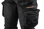 Spodnie robocze 5-kieszeniowe DENIM, czarne, rozmiar L