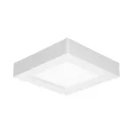 LETI LED 12W, oprawa downlight, natynkowa, kwadratowa, 800lm, 3000K, biała, wbudowany zasilacz LED