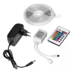 Zestaw taśma LED 12V 5050 100 30L 7.2W/m IP20 RGB 3m +Sterownik RGB +Zasilacz 12V