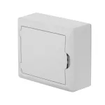 ECONOMIC BOX rozdzielnica 1x8 PE+N natynkowa IP 40 - kolor biały
