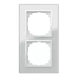 SENTIA ramka podwójna szkło IP 20 - kolor biały