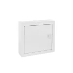 MSF rozdzielnica natynkowa 1x12 PE+N drzwi metalowe IP 30 - kolor biały