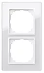 VESTRA ramka podwójna szkło IP 20 - kolor biały