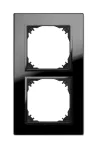 SANTRA ramka podwójna szkło IP20 - kolor czarny