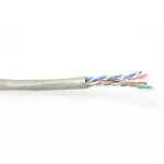 Kabel linka ACT U/UTP kat. 6 kość słoniowa PVC EP845A