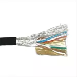 Kabel linka ACT S/FTP kat. 6 czarny PVC