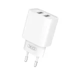 GSM175060 XO ładowarka sieciowa CE02C 2x USB 2,1A biała + kabel Lightning