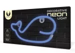 RTV100259 Neon LED WIELORYB niebieski Bat + USB FLNE19 Forever Light