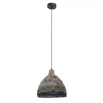 Pendant IP20 Korg E27 15 Light wood Black DE-0202-NAT