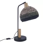 Table lamp Korg E27 15 Light wood Black DE-0212-NAT