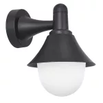 Wall fixture IP44 ALAN E27 15 Black PX-0624-NEG