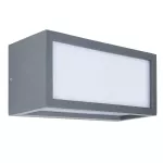 Wall fixture IP54 Quanta E27 15 Black PX-0645-NEG