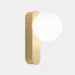 Wall fixture Perlina LED 8.8 SW 2700-3000-4000K ON-OFF Matte gold 355lm 05-A076-DN-DN