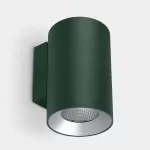 Wall fixture IP66 Cosmos Single Emission ø144 LED 36 LED warm-white 2700K DALI-2 Fir green 2890lm 05-E148-E3-CK