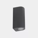 Wall fixture IP66 Eko Double Emission GU10 8 Urban grey 05-E159-Z5-37