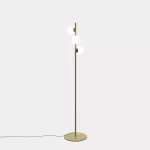 Floor lamp Perlina LED 22.9 SW 2700-3000-4000K ON-OFF Matte gold 1065lm 25-A076-DN-DN