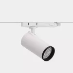 Spotlight Strom Track ø80 Zoom 24 LED warm-white 3000K CRI 90 17.6º ON-OFF Textured white 2267lm 35-A178-H2-OS