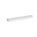 Lineal lighting system Taglio System Cover 250mm LED Fir green 71-E614-E3-00