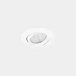 Downlight Lite Flat Adjustable Ø80 8.5 LED warm-white 2700K CRI 90 34º ON-OFF White IP54 651lm 90-A207-14-00